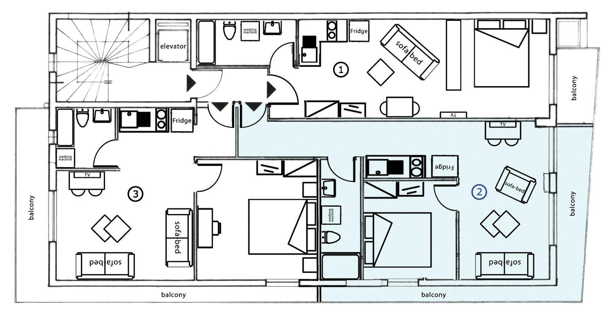 Art Central Suites Tesalónica Habitación foto